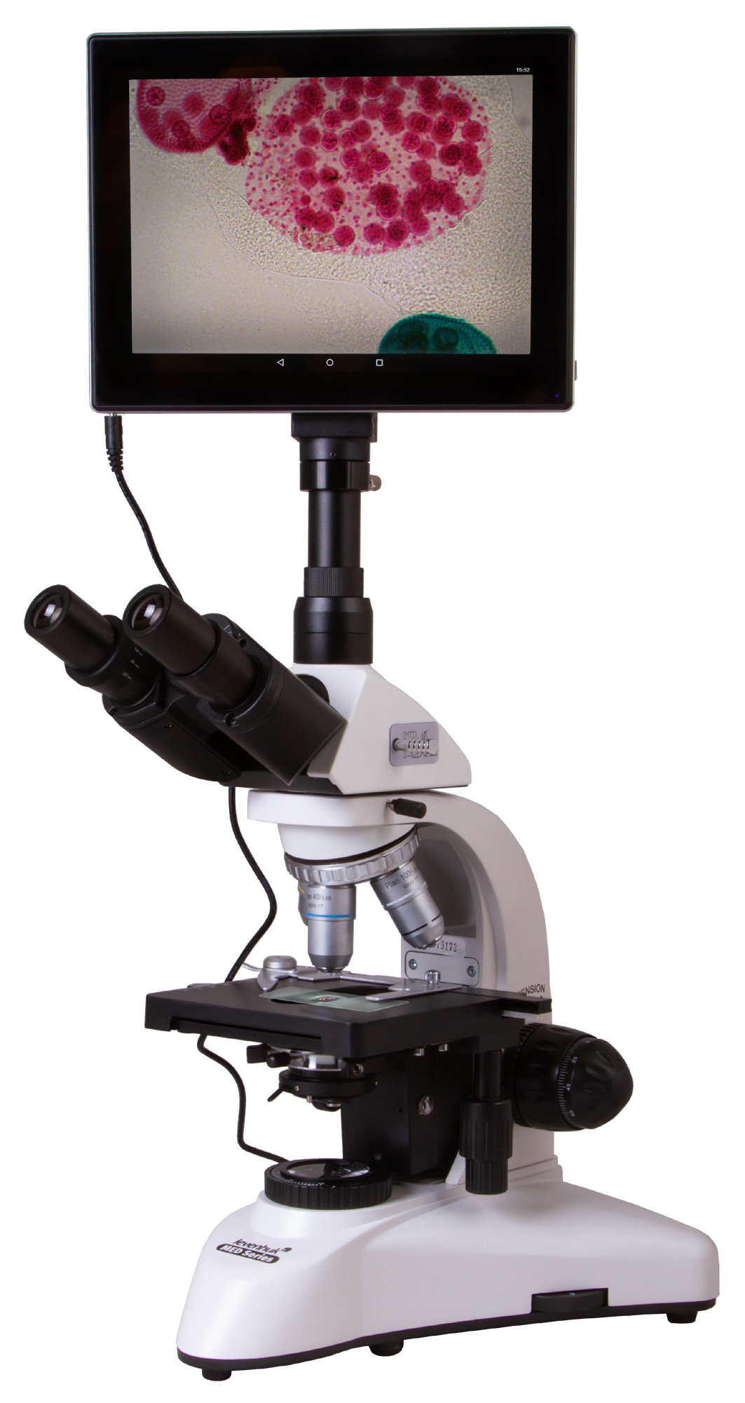 Microscopio digitale trinoculare Levenhuk MED D25T LCD