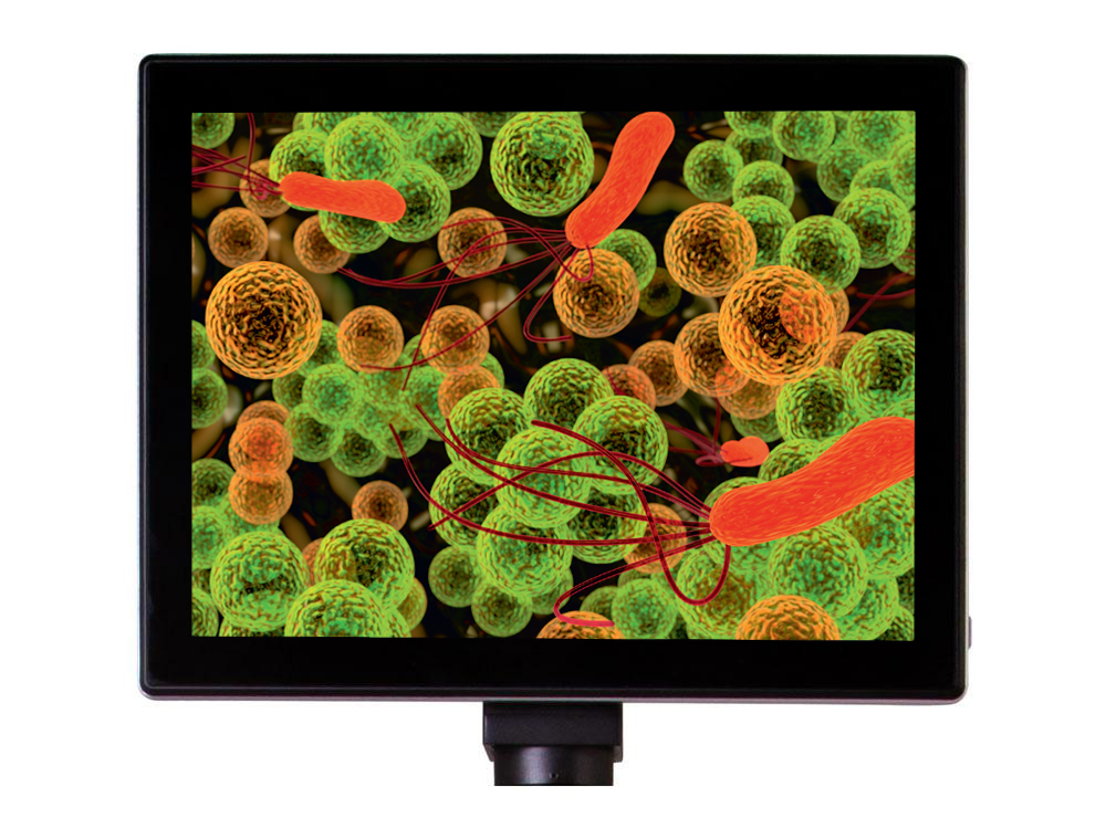 Levenhuk MED fotocamera digitale per microscopio da 5M con schermo LCD da 9,4\'