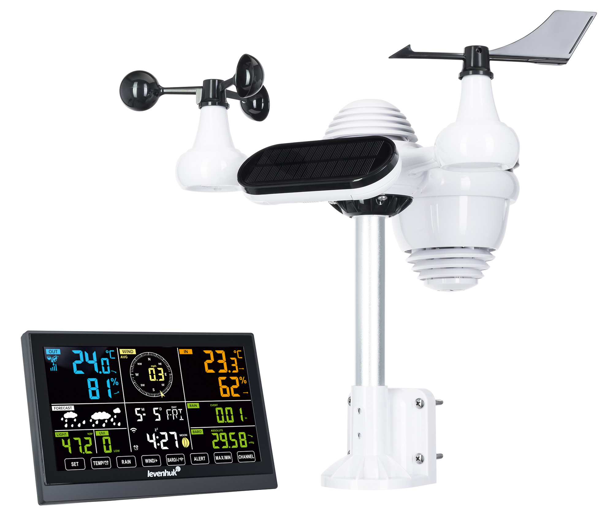 Stazione meteo Levenhuk Wezzer PLUS LP140