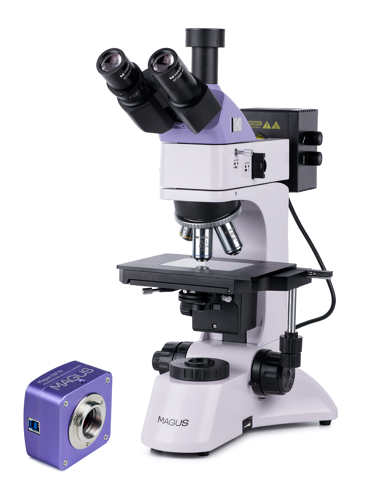Microscopio metallografico digitale MAGUS Metal D600