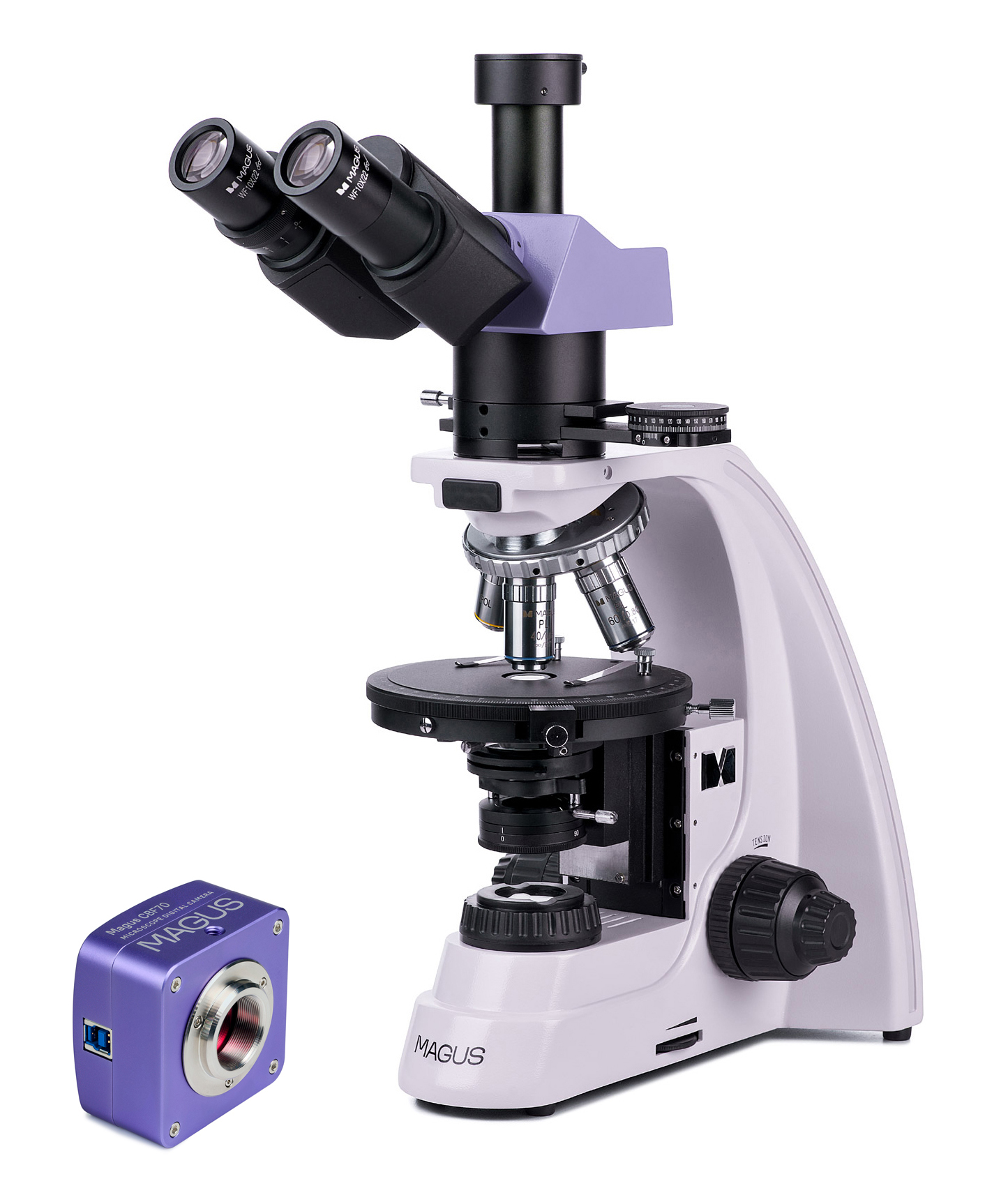 Microscopio polarizzatore digitale MAGUS Pol D800 LCD