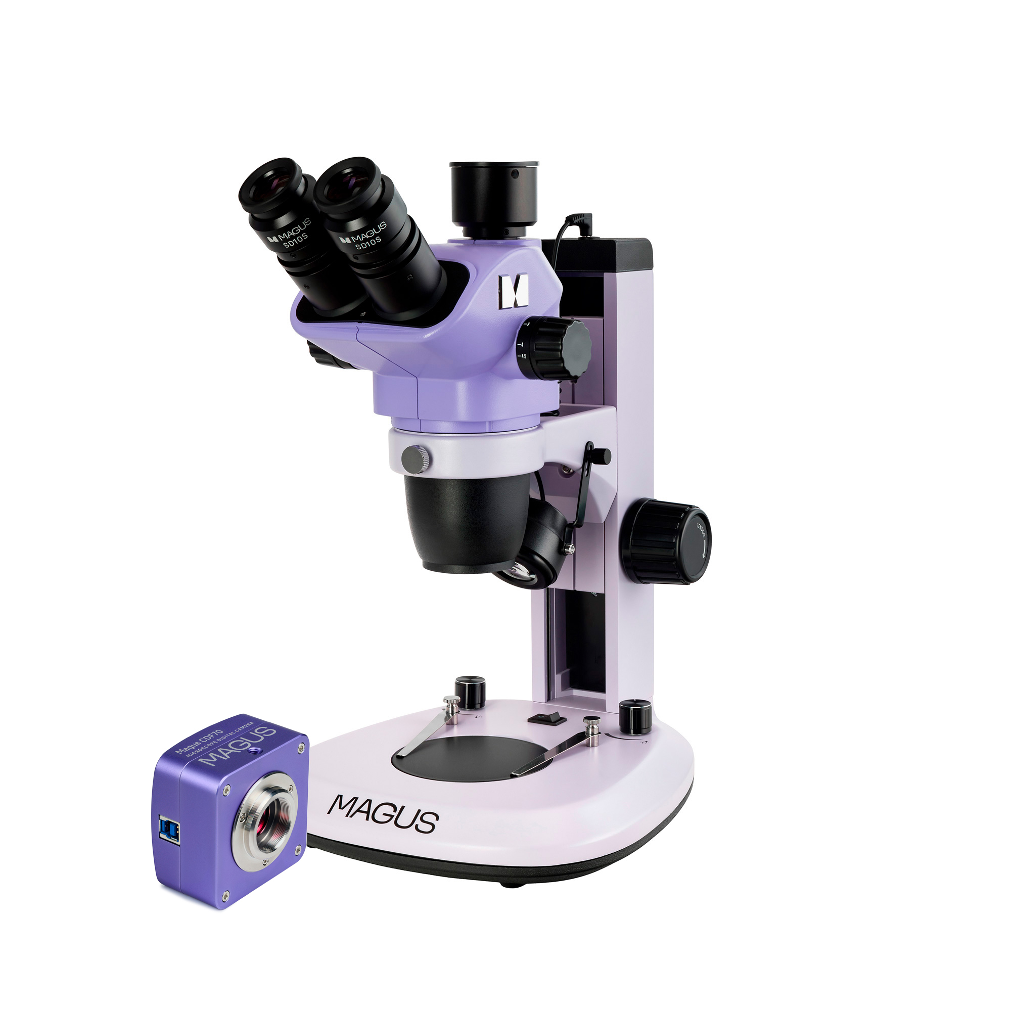 Microscopio stereoscopico digitale MAGUS Stereo D7T LCD BASE