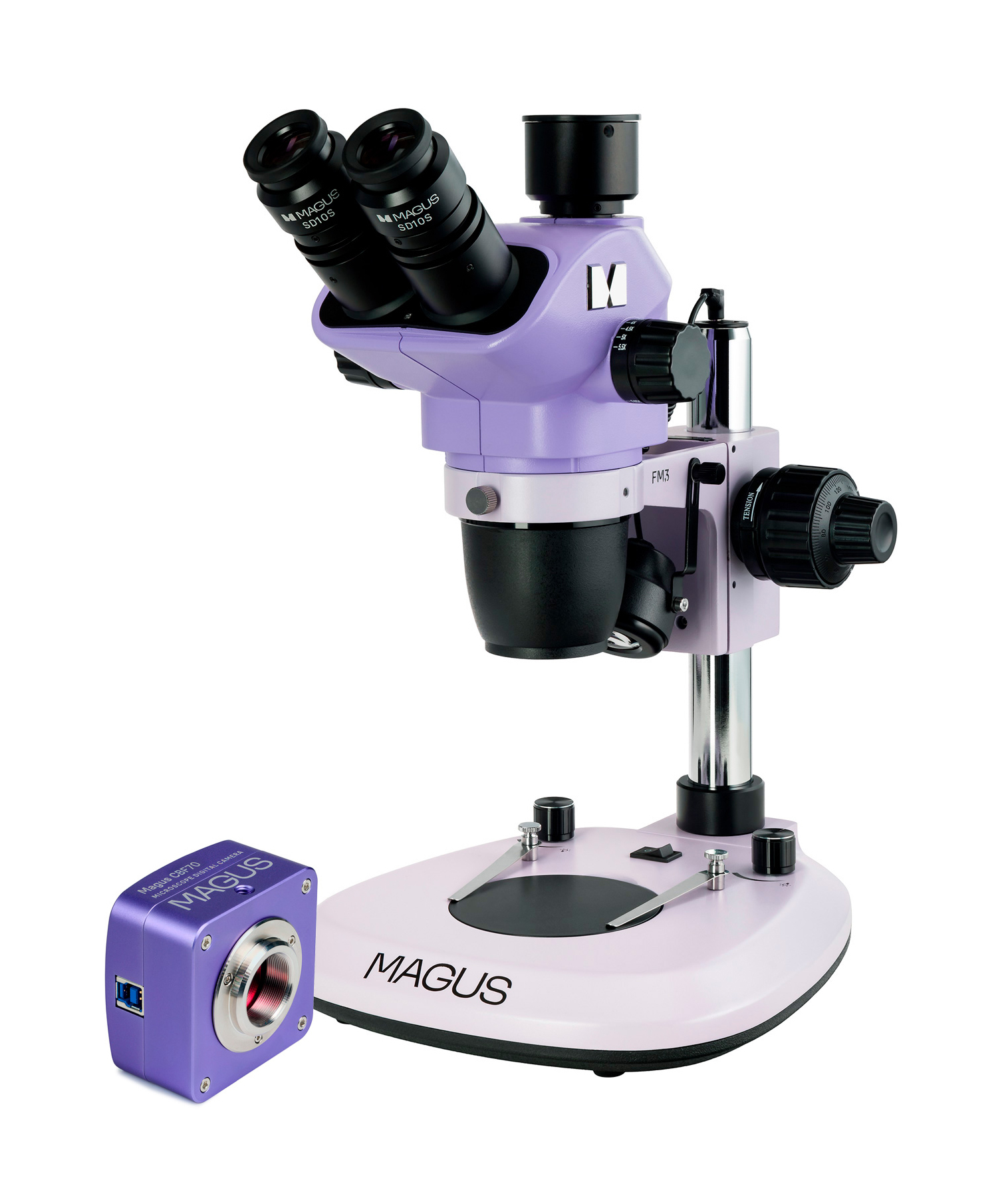 Microscopio stereoscopico digitale MAGUS Stereo D8T LCD BASE