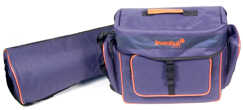 Custodia per telescopio Levenhuk Zongo 60  piccola, blu