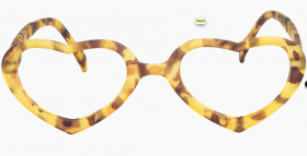 CLICK_ONReadLoop FLAMINGO 2626-03 cuore 48/22 col. yellow tortoiseFOR_ZOOM