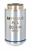 CLICK_ONObiettivo MAGUS 80PLL 80?/0,80 Plan L WD 1,25 mmFOR_ZOOM