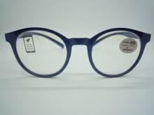 CLICK_ONAirport Reading Glasses Blue Light Filter LISBOA PANTHOS col. blu scuro R 0153 Occhiali da letturaFOR_ZOOM