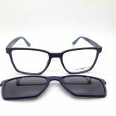 CLICK_ONCentro Style F 0597 54 008 000 F 54/18 con clip on da sole polar pieghevoleFOR_ZOOM