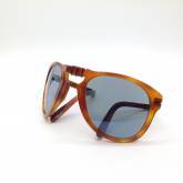 CLICK_ONPersol - 714 SM Steve McQueen 54/21 col. 96/56 Terra di Siena lenti Crystal BlueFOR_ZOOM