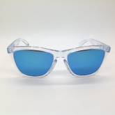 CLICK_ONOakley FROGSKINS 9013-D0 CRYSTAL CLEAR LENSES PRIZM SAPPHIRE IRIDIUMFOR_ZOOM