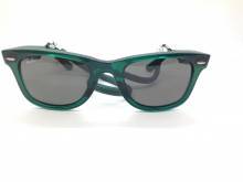 CLICK_ONRay Ban 2140 WAYFARER 50/22 col. 6615/B1 Verde TrasparenteFOR_ZOOM