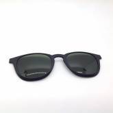 CLICK_ONCentro Style F 0382 49 nero 000 49/21 SOLO clip on da sole polarizzatoFOR_ZOOM