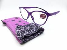 CLICK_ONAirport Reading Glasses Blue Light Filter LISBOA CAT-EYE R 0155 col. viola Occhiali da letturaFOR_ZOOM