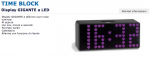 Time Block Ziel - Display GIGANTE a led cod.140254