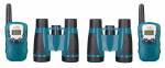 Set con walkie talkie e binocoli Levenhuk LabZZ WTT10