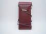Astuccio porta occhiali con cordino col. bordeaux (mod. Bertinotti)