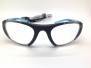 Bolle' Sport Protective - BALLER 59/19 NERO E AZZURRO GRADUATO World squash wsf certified tested eyewear Paddle Tennis