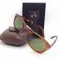Persol - 714 SM Steve McQueen 54/21 col. 96/P1 Terra di Siena lenti Polar Green