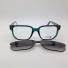 SNOB Milano - CRASTO SNV136 C09 Z 53/21 ZEISS con clip on grigio sfumato