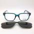 SNOB Milano - CRASTO SNV136 C09 Z 53/21 ZEISS con clip on grigio verde ray ban G15