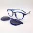 Centro Style F 0382 49 180 000 49/21 blu con clip on da sole polarizzato