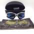Oakley RACING JACKET (ex JAWBONE) 9171 customizzato BICOLOR GRIGIO/BLU LENSES ICE IRIDIUM POLARIZED AND YELLOW
