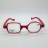 Didinsky Reading Glasses DALI BIO #tondoquadrato col. RD / FERRARI