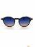 Kador JUSTIN 48/21 col. 7007-M Nero Matte lenti Blu/Arancio