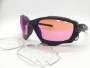 Oakley RACING JACKET (ex JAWBONE) 9171 33 BLACK / PRIZM TRAIL AND CLEAR