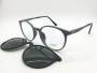London Club LC 39 C. 5 51/18 LC39 con clip on da sole polarizzato
