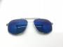 SNOB Milano - DODO SNV40M C04 Z 53/17 CLIP ON DI SCORTA COL. BLU SPECCHIO ZEISS