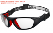 Bolle' Sport Protective - BALLER STRAP 12398 59/19 BLACK AND RED World squash wsf certified tested eyewear Paddle Tennis